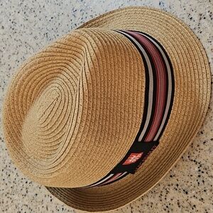 Alec Bradley Tan Fedora With Thick Hat Band
